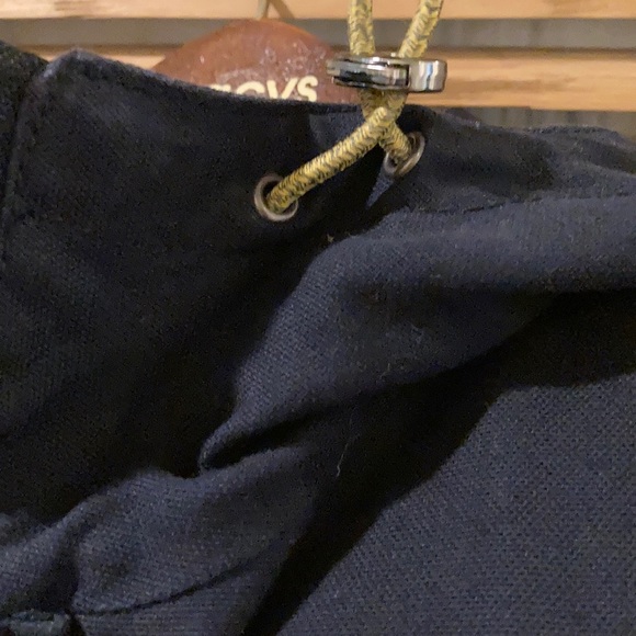 Black heavy canvas coat - Picture 5 of 11